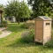 backyard with artificial beehive backyard beekeeping