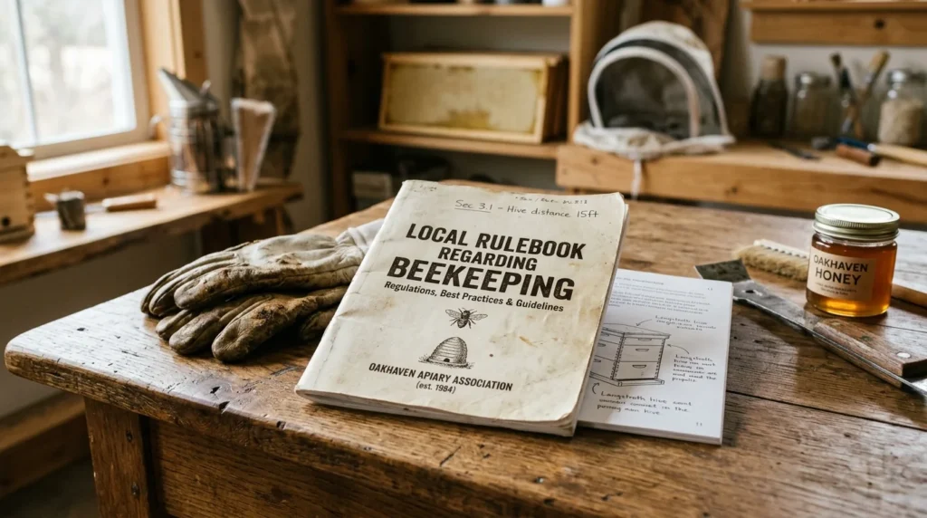 rulebook regarding backyard beekeeping
